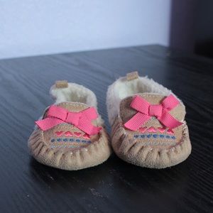 6-9M brown moccasins